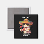 Funny Nacho Durchschnittliche Tante Cinco De Mayo  Magnet (Vorderseite/Rückseite)