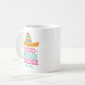 Funny Nacho Durchschnittslehrer Kaffeetasse (Vorderseite Links)