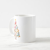 Funny Nähmaschine Weihnachten Baum Weihnachten Kaffeetasse (Vorderseite Links)