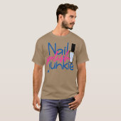 Funny Nail Tech Shirt Ladys Manicurist Geschenk (Vorne ganz)