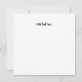 Funny Nail Techniker Kaffeekonzept Karte (Rückseite)