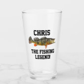 Funny Name Peacock Bass Legende Sports Glas (Vorderseite)