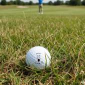 Funny Named Lost "I'm over here" shouting graphic  Golfball