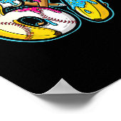 Funny Nana 67 Ice Cream Drip Meme Six Seven Gen Al Poster (Ecke)