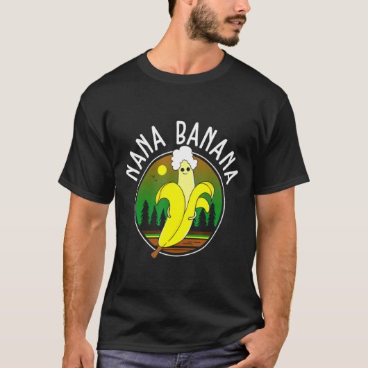 Funny Nana Banana T-Shirt (Vorderseite)