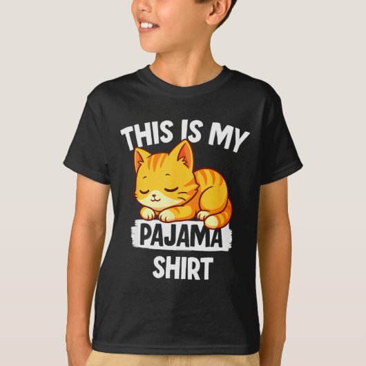Funny Napng Cat Shirt This Is My Pajama For Men Wo (Vorderseite)