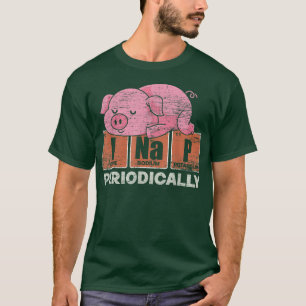 Funny Napping Tier I Nickerchen Periodisch Niedlic T-Shirt