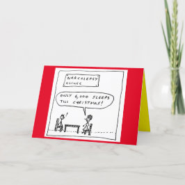 Funny Narcolepsy Sleep Weihnachten Cartoon Joke