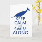 Funny Narwhal Spaß Karte (Gelbe Blume)