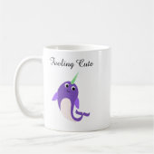 Funny Narwhal Tasse Gefühl Niedlich Coffee Cup (Links)