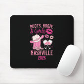 Funny Nashville Girls Trip 2026 Girls Vacation Nas Mousepad (Mit Mouse)
