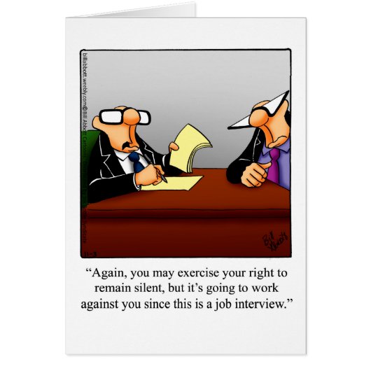 Funny National Boss's Day Card "Spectickles" (Vorne)