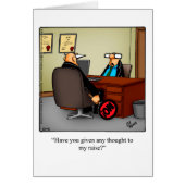 Funny National Boss's Day Card "Spectickles" (Vorne)