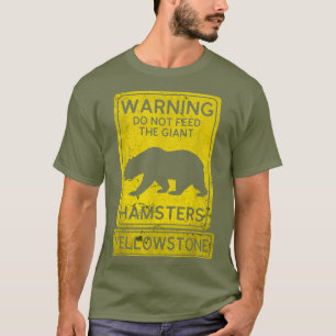 Funny National Park Grizzle Brown Bär Souvenir T-Shirt