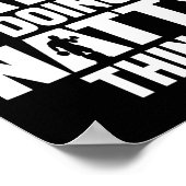 Funny Natty Things Poster (Ecke)