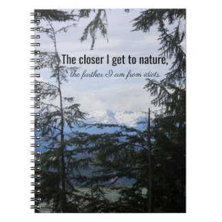 Funny Nature Notebook Notizblock