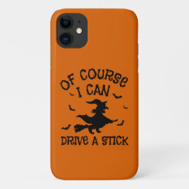 Funny natürlich kann ich ein Stick Halloween fahre Case-Mate iPhone Hülle