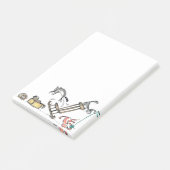 Funny Naughty Cats Post-it Klebezettel (angewinkelt)