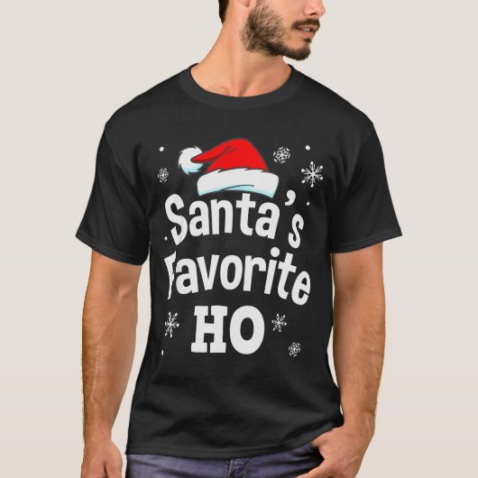 Funny Naughty Dirty Adult Pajama Christmas Tee Men (Vorderseite)