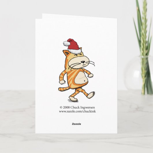 Funny Naughty Dogs Weihnachten (Rückseite)