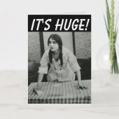 FUNNY NAUGHTY FRAU BIRTHDAY HUGE CARD KARTE (Vorderseite)