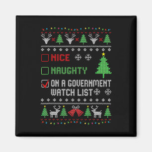 Funny Naughty Nice auf einer Liste der Regierungsv Magnet