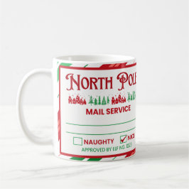 Funny Naughty or Nice List Coffee Mug Kaffeetasse