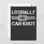 Funny Nautical Bootangebot für Segelbootkapitäne Postkarte (Vorne/Hinten)