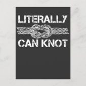 Funny Nautical Bootangebot für Segelbootkapitäne Postkarte (Vorderseite)