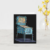 Funny Nball Machine Christmas Graphics Lights Love Karte (Gelbe Blume)