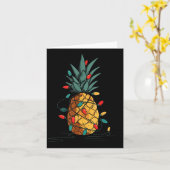 Funny Ne Christmas Graphics Lights Lover  Karte (Gelbe Blume)