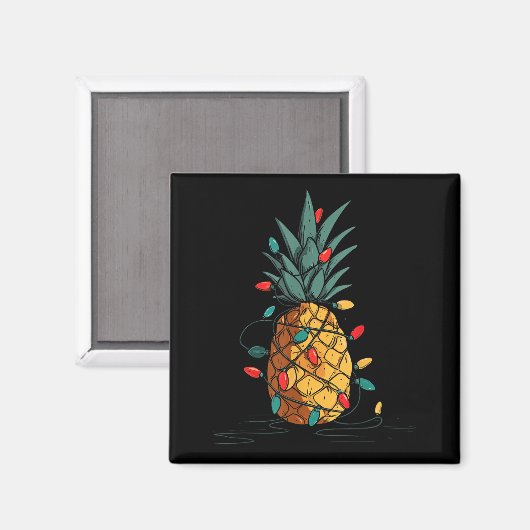 Funny Ne Christmas Graphics Lights Lover Magnet (Vorderseite/Rückseite)