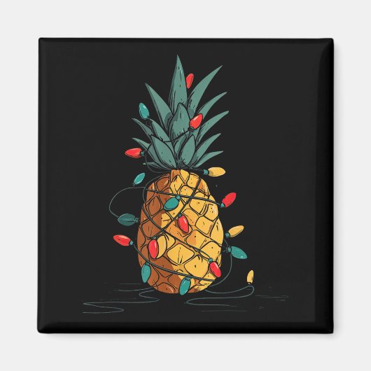 Funny Ne Christmas Graphics Lights Lover Magnet (Vorne)