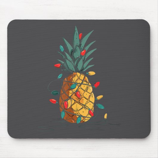 Funny Ne Christmas Graphics Lights Lover  Mousepad (Vorne)