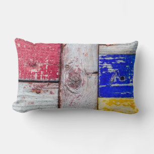 Funny Neoplastici Holzkunst Stil Lendenkissen