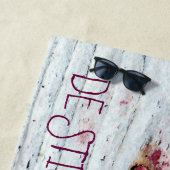 Funny Neoplasticism Holzkunst Stil anpassbar Strandtuch (Beispiel)