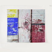 Funny Neoplasticism Holzkunst Stil anpassbar Wandteppich (Vorderseite (Horizontal))