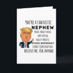 Funny Nephew Birthday Bestes Geschenk Karte<br><div class="desc">Geschenke für Männer,  Frauen,  Jungen,  Kinder,  Paare und Gruppen. Ideal für Geburtstage,  Geburtstage,  Anniversaries,  Schule,  Abschluss,  Feiertage,  Weihnachten.</div>