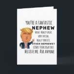 Funny Nephew Birthday Bestes Geschenk Karte<br><div class="desc">Geschenke für Männer,  Frauen,  Jungen,  Kinder,  Paare und Gruppen. Ideal für Geburtstage,  Geburtstage,  Anniversaries,  Schule,  Abschluss,  Feiertage,  Weihnachten.</div>