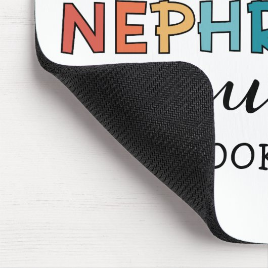 Funny Nephrology Nurse Phantastische Wertschätzung Mousepad (Ecke)