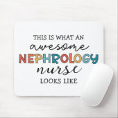 Funny Nephrology Nurse Phantastische Wertschätzung Mousepad (Mit Mouse)