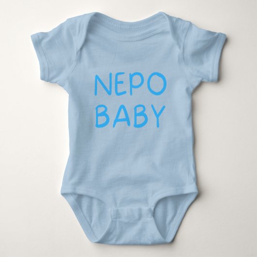 Funny Nepo Baby Bodysuit Baby Strampler (Vorderseite)