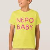 Funny Nepo Baby T - Shirt (Vorderseite)