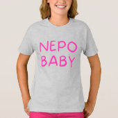 Funny Nepo Baby T - Shirt (Vorderseite)