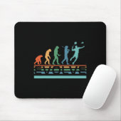 Funny Nerdy Evolve Dminton Evolution Sports Mousepad (Mit Mouse)
