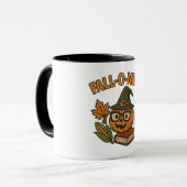 Funny Nerdy Halloween Tasse (Vorderseite Links)