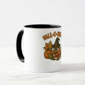 Funny Nerdy Halloween Tasse (Vorderseite Links)