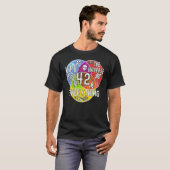 Funny Nerdy Meaning of Life 42 Venn Diagram Math T T-Shirt (Vorne ganz)