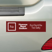 Funny Nerdy Quote/Sprichwort Chemistry Joke Bumper Autoaufkleber (Auf Auto)