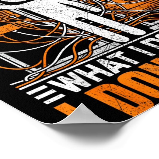 Funny Network Engineer Design For Men Network Engi Poster (Ecke)